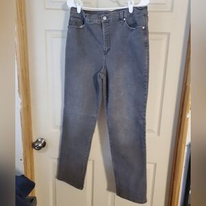 Gloria Vanderbilt Women's Straight Leg Gray Jeans